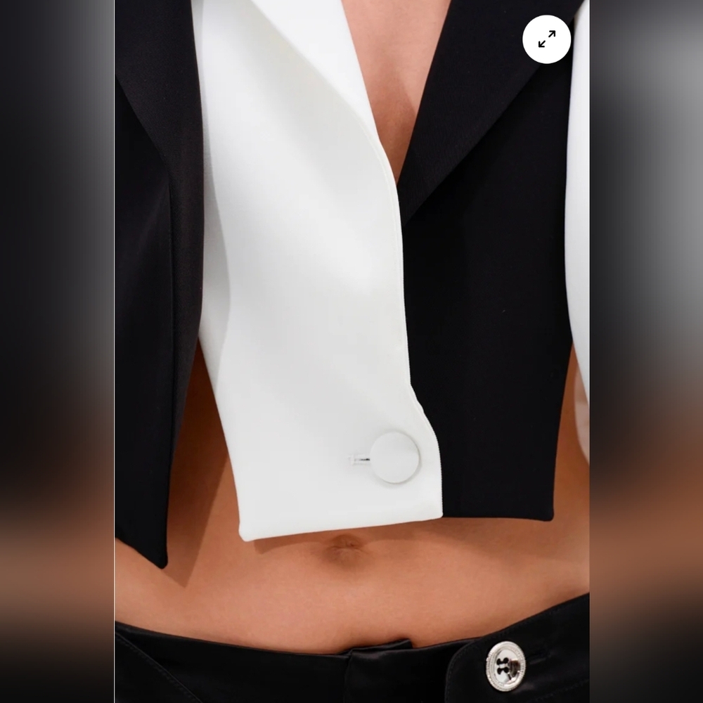 MADE YOU LOOK DOUBLE LAYER BLAZER - 1X - Picture 7 of 7